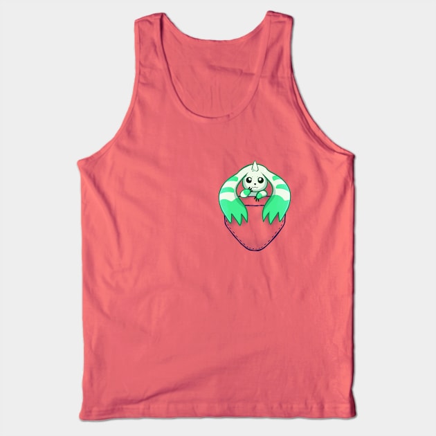 Pocket Terriermon Tank Top by TechraPockets